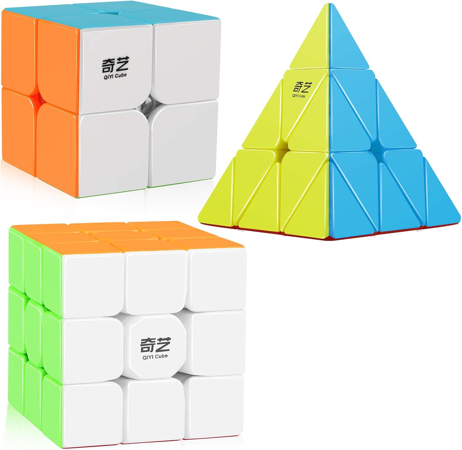 Speed Cube Set QY TOYS Cube 3 Pack