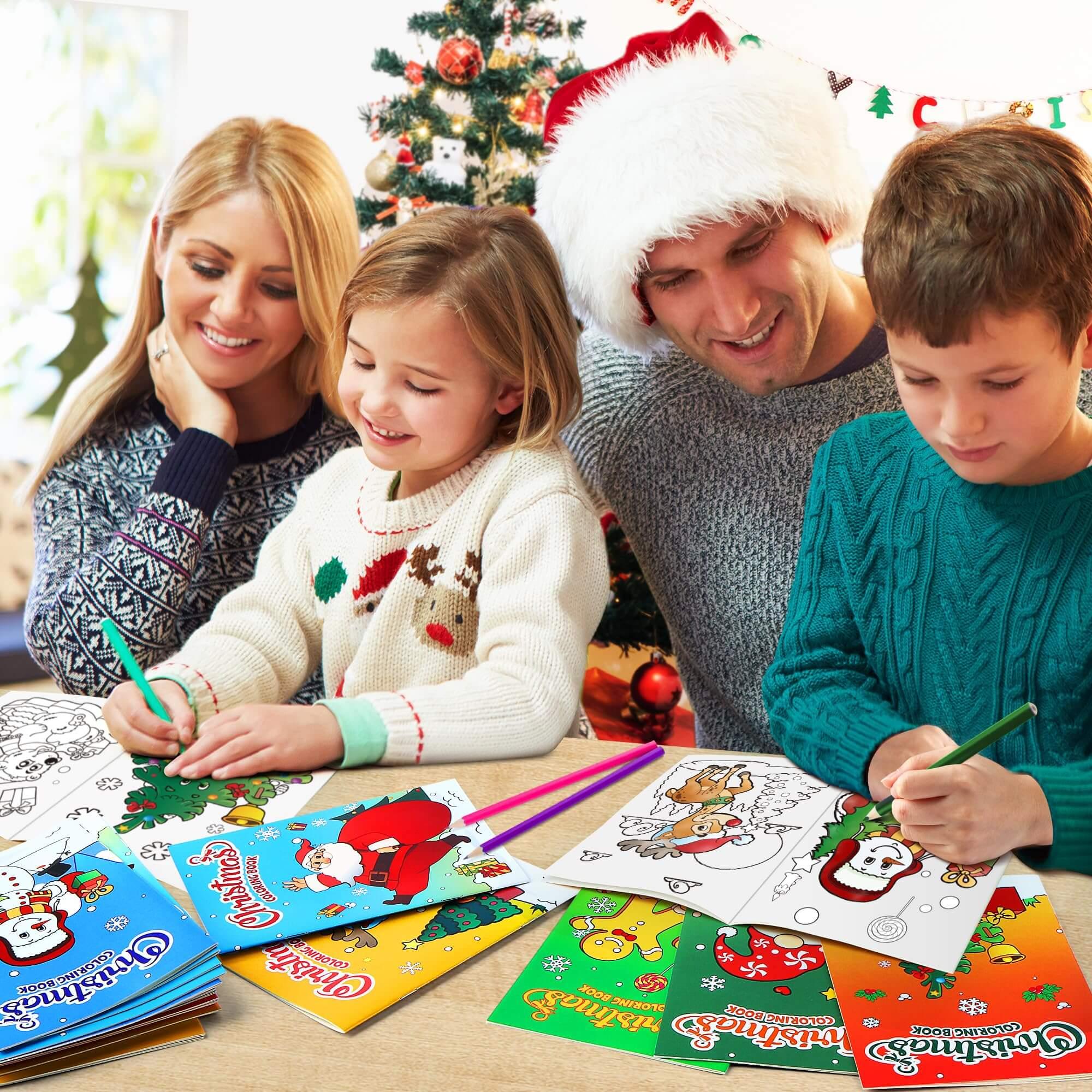 24Pack Christmas Coloring