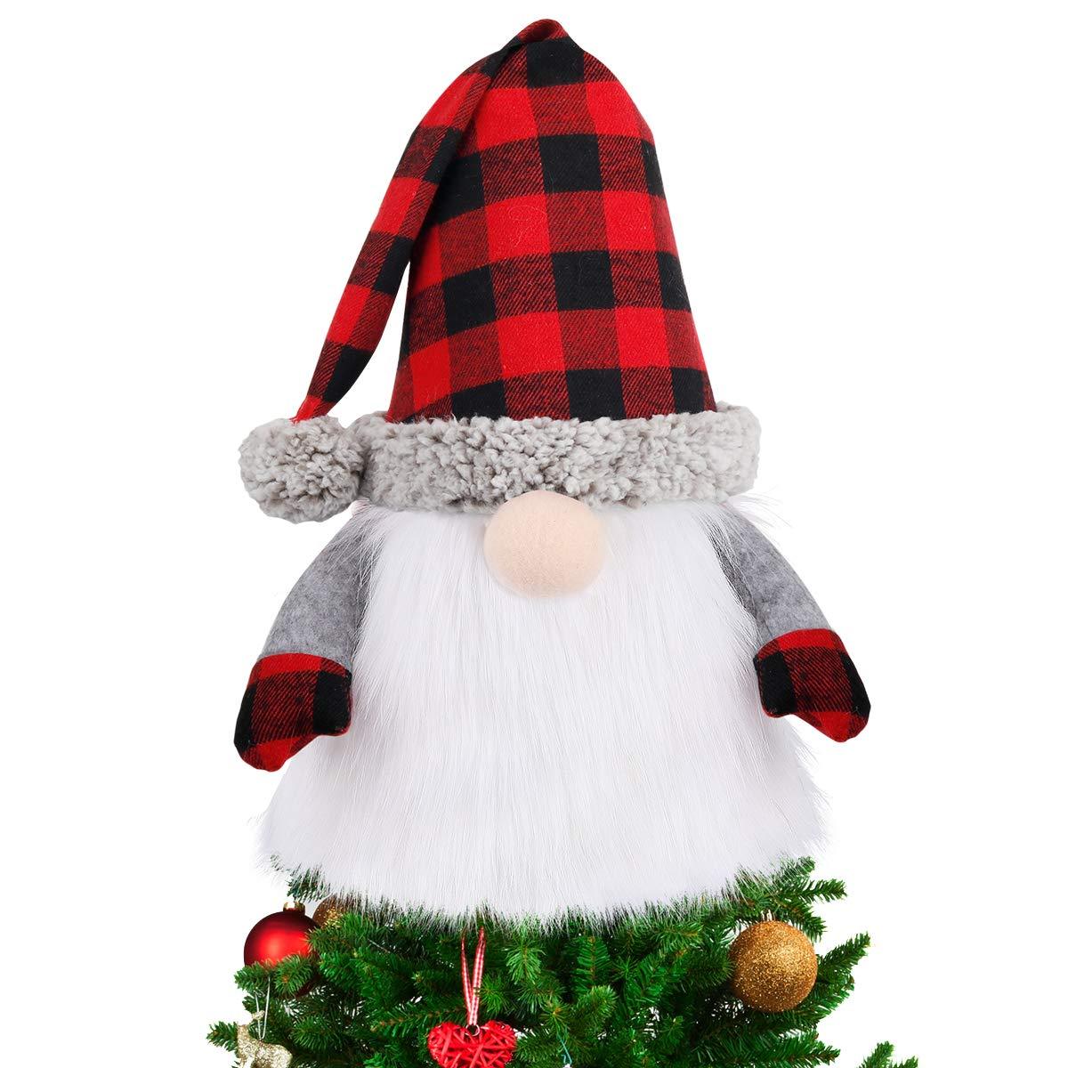Gnome Christmas Tree Topper