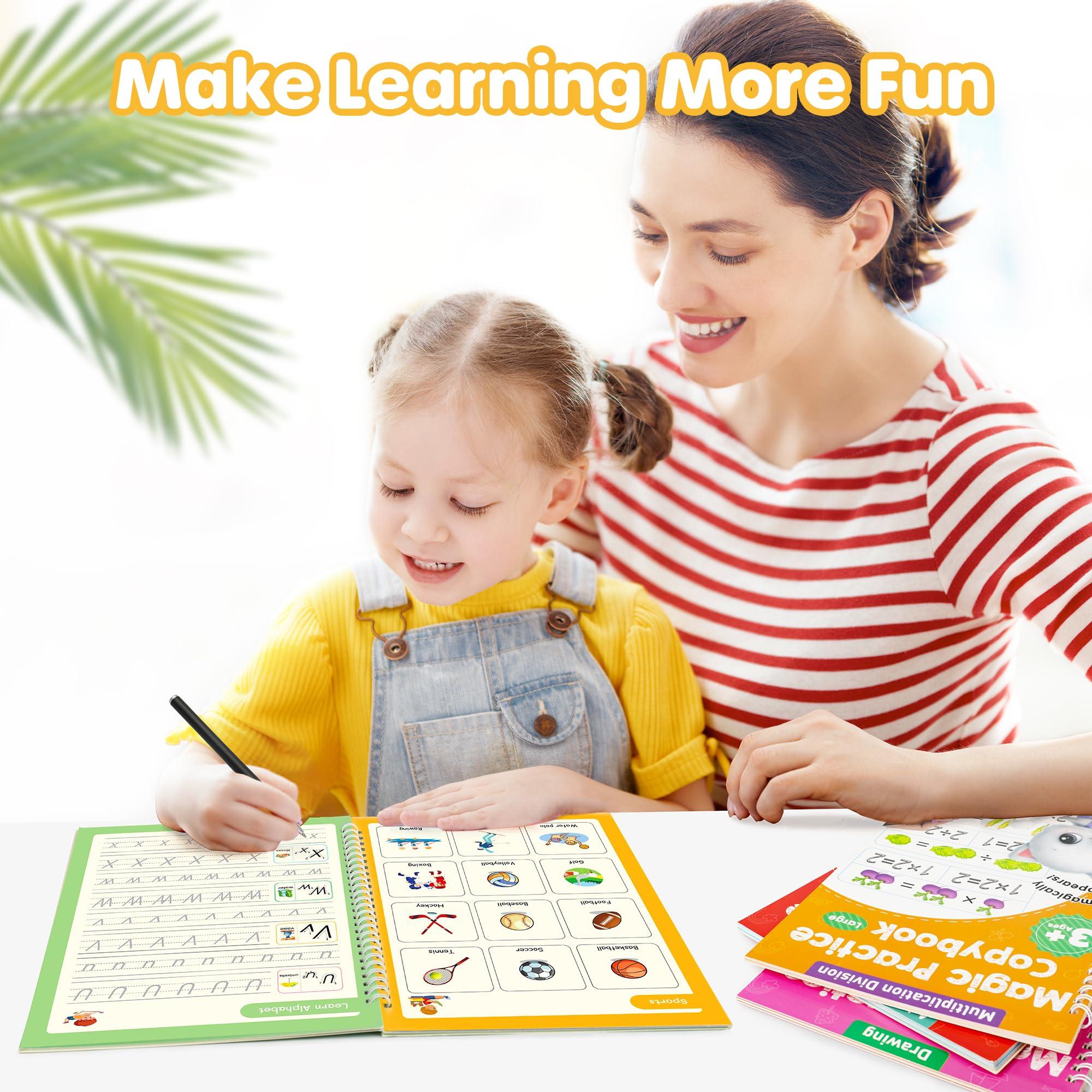 Large Magic Grooved Practice Copybook