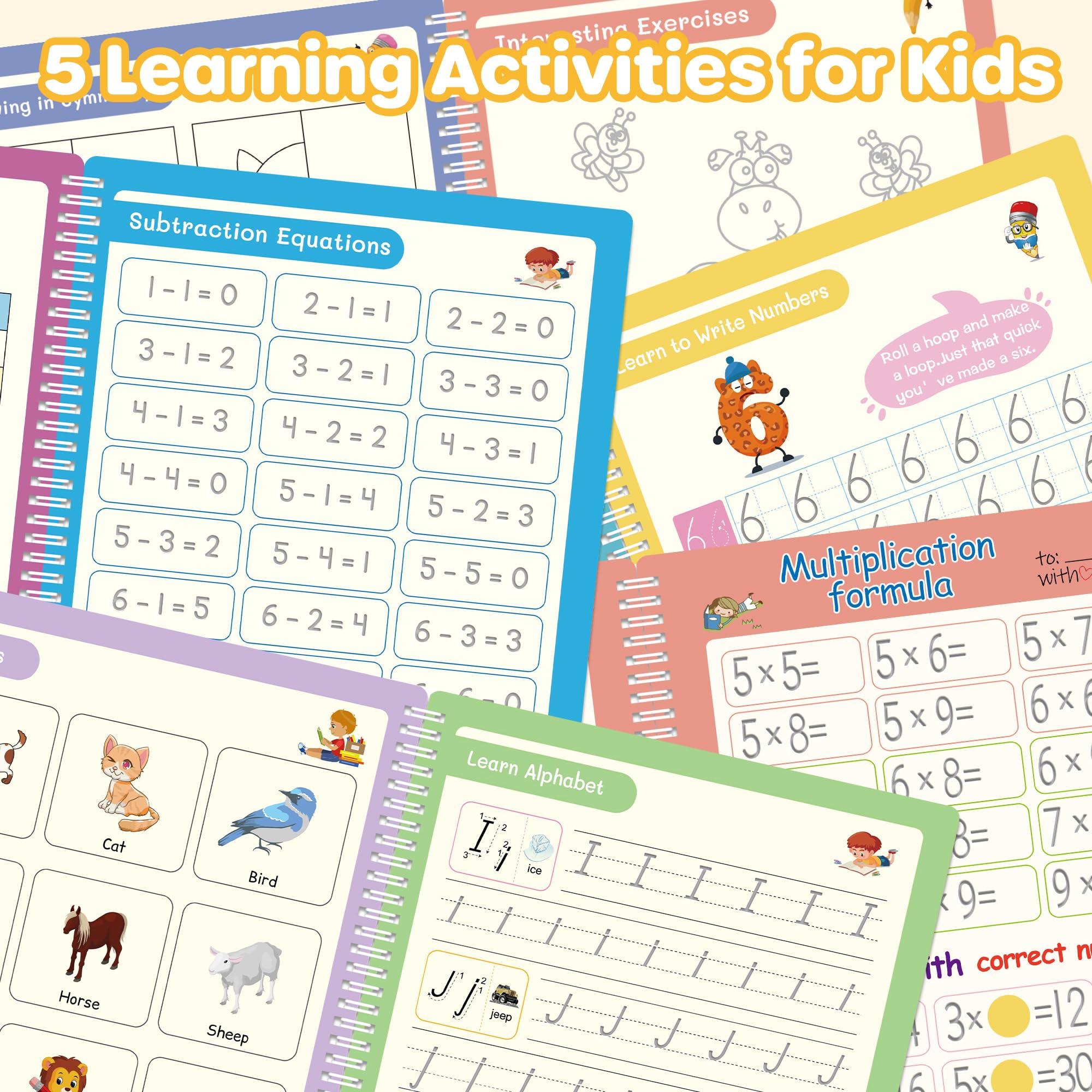 Large Magic Grooved Practice Copybook