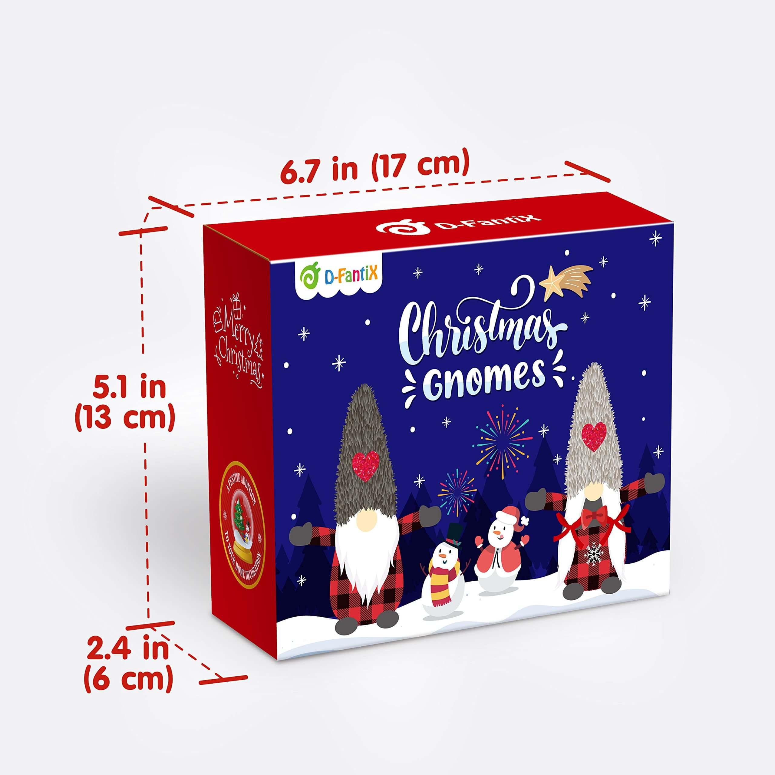 Christmas Gnomes Plush Hats With Heart