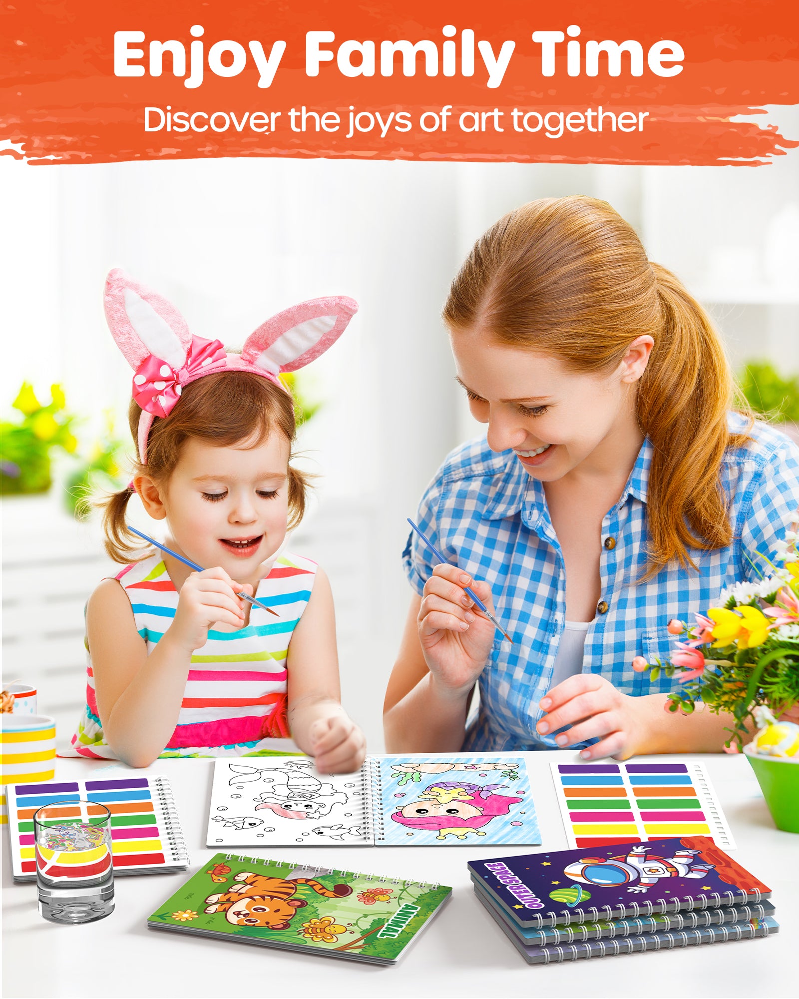 Paint with Water Coloring Books for Kids Ages 4-8-12