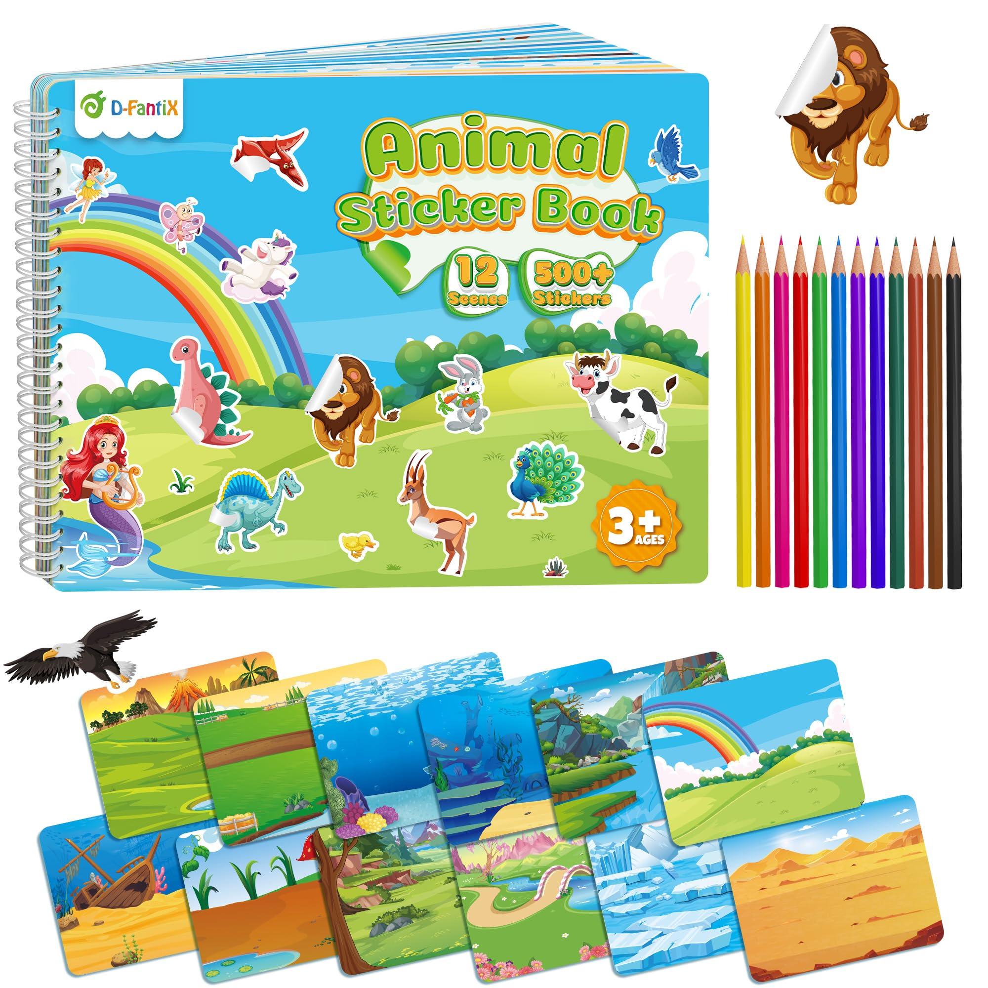Animal Sticker Book