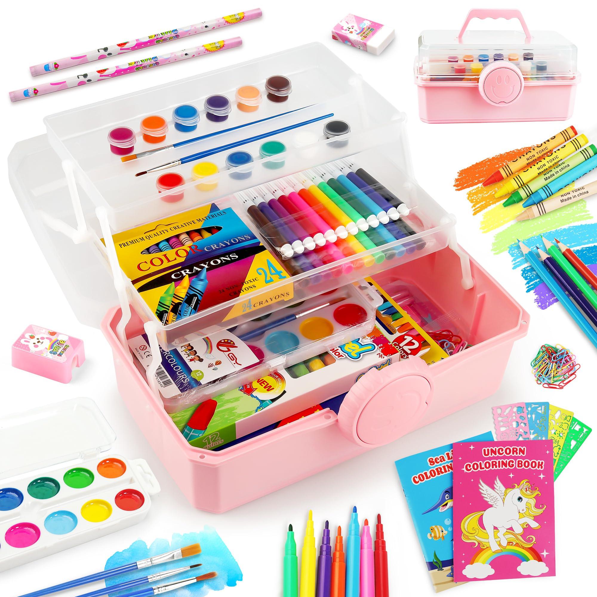 187Pcs Drawing Kit Art Set