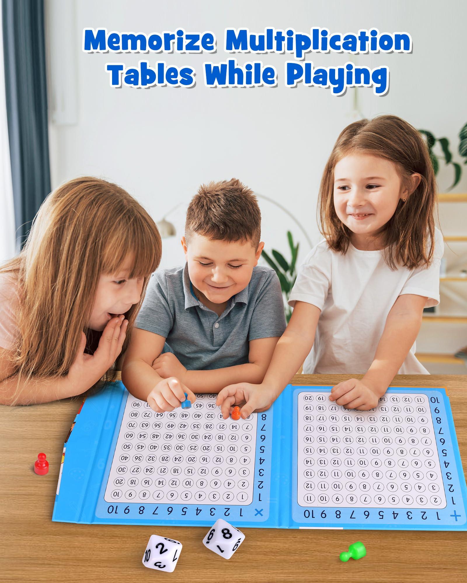 Magnetic Addition Multiplication Game Board