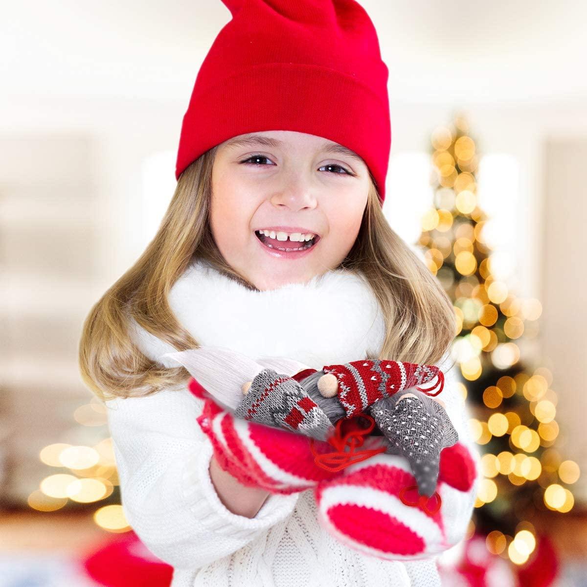 Gnome Christmas Ornaments Set of 6