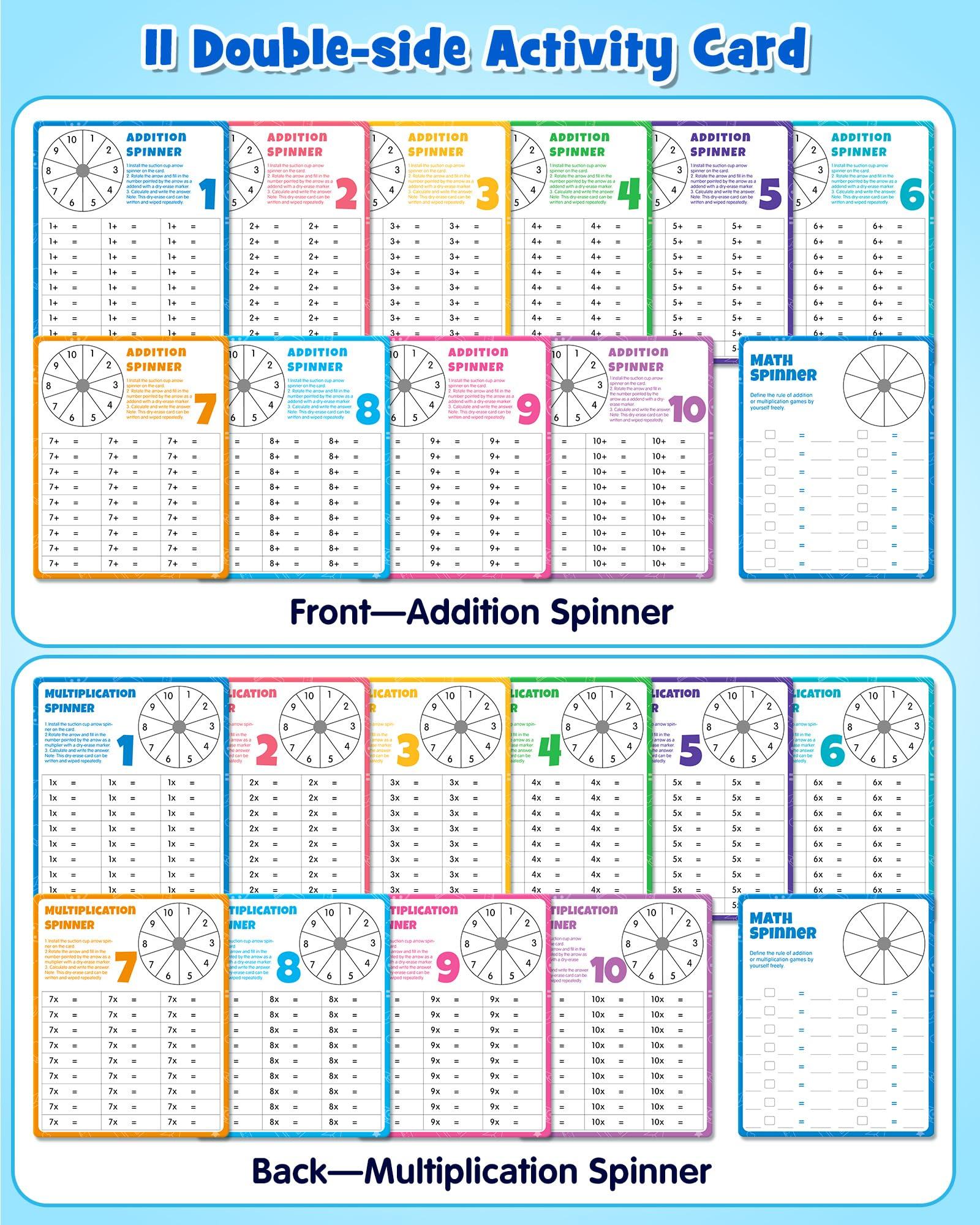 Magnetic Addition Multiplication Game Board