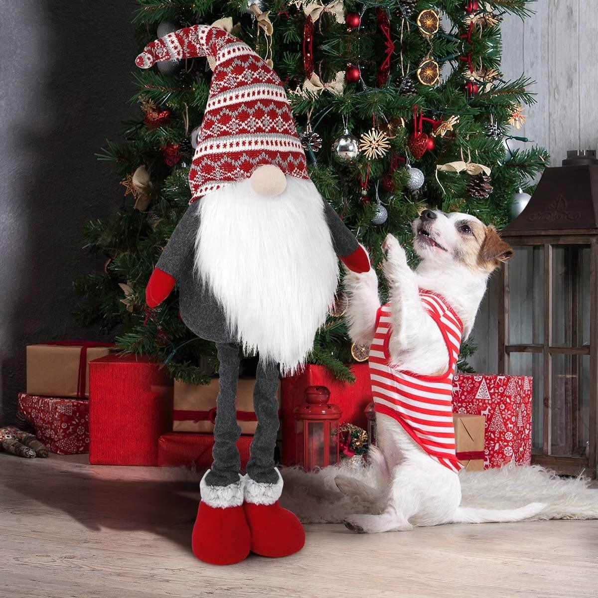 Large Standing Christmas Gnomes