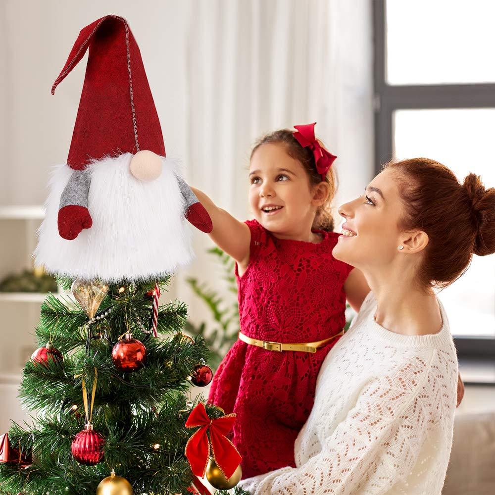 Gnome Christmas Tree Topper
