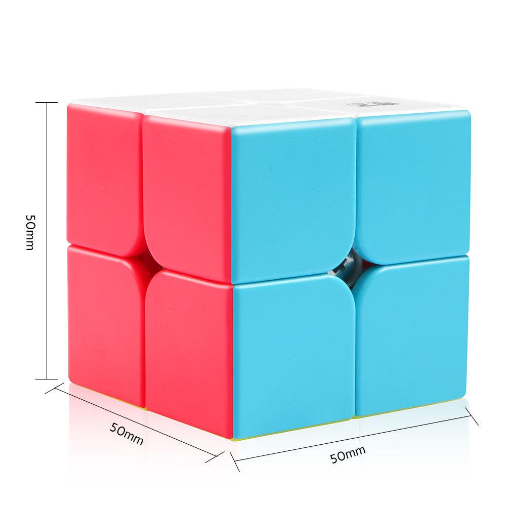 D-FantiX QY TOYS Qidi S 2x2 Speed Cube Stickerless
