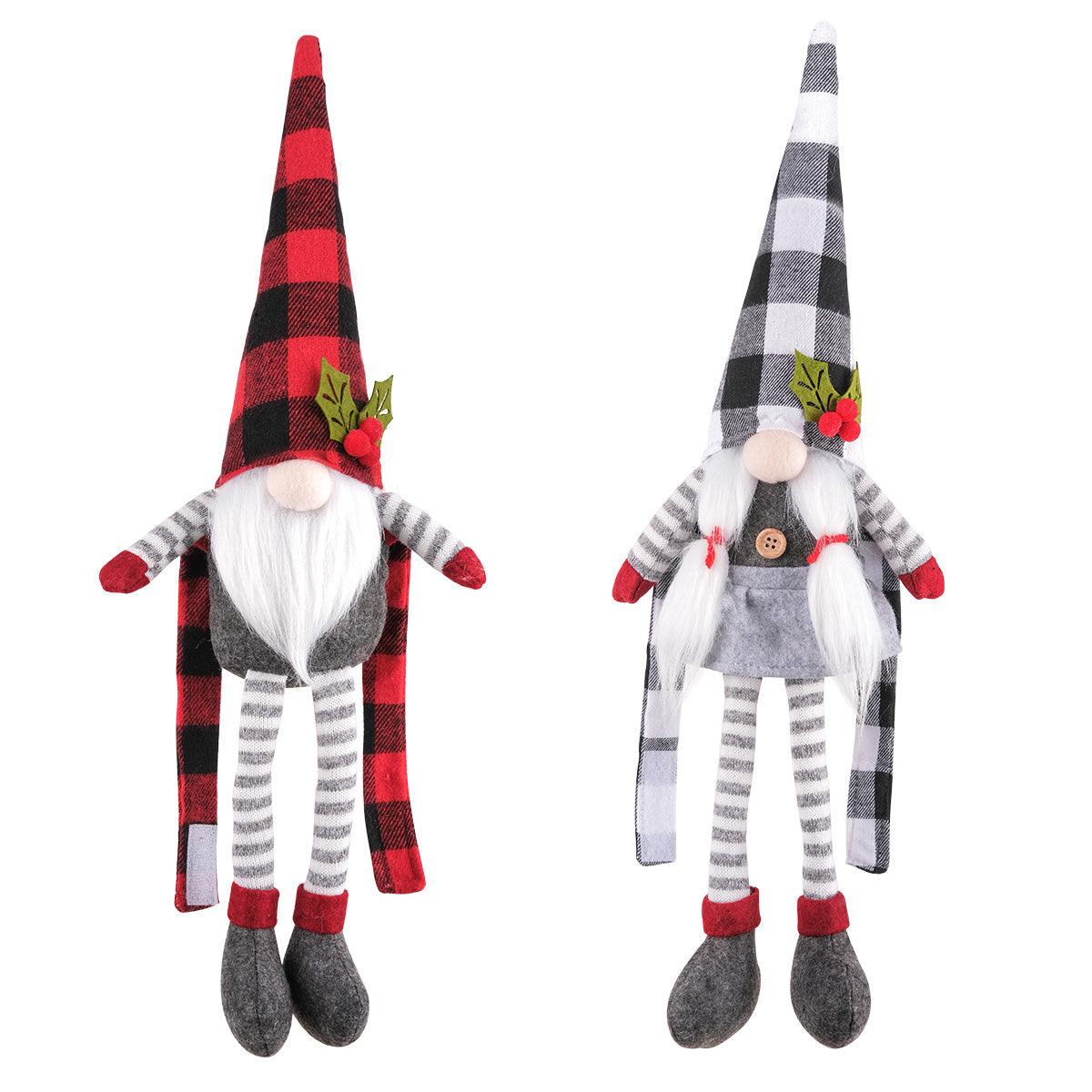 Christmas Gnome Curtain Buckle Tieback Set of 2