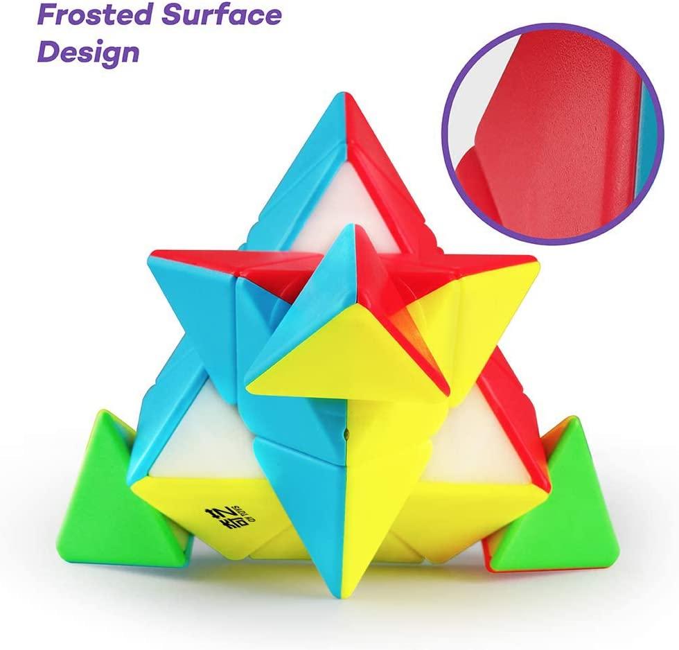 QY TOYS Pyraminx Stickerless 3x3