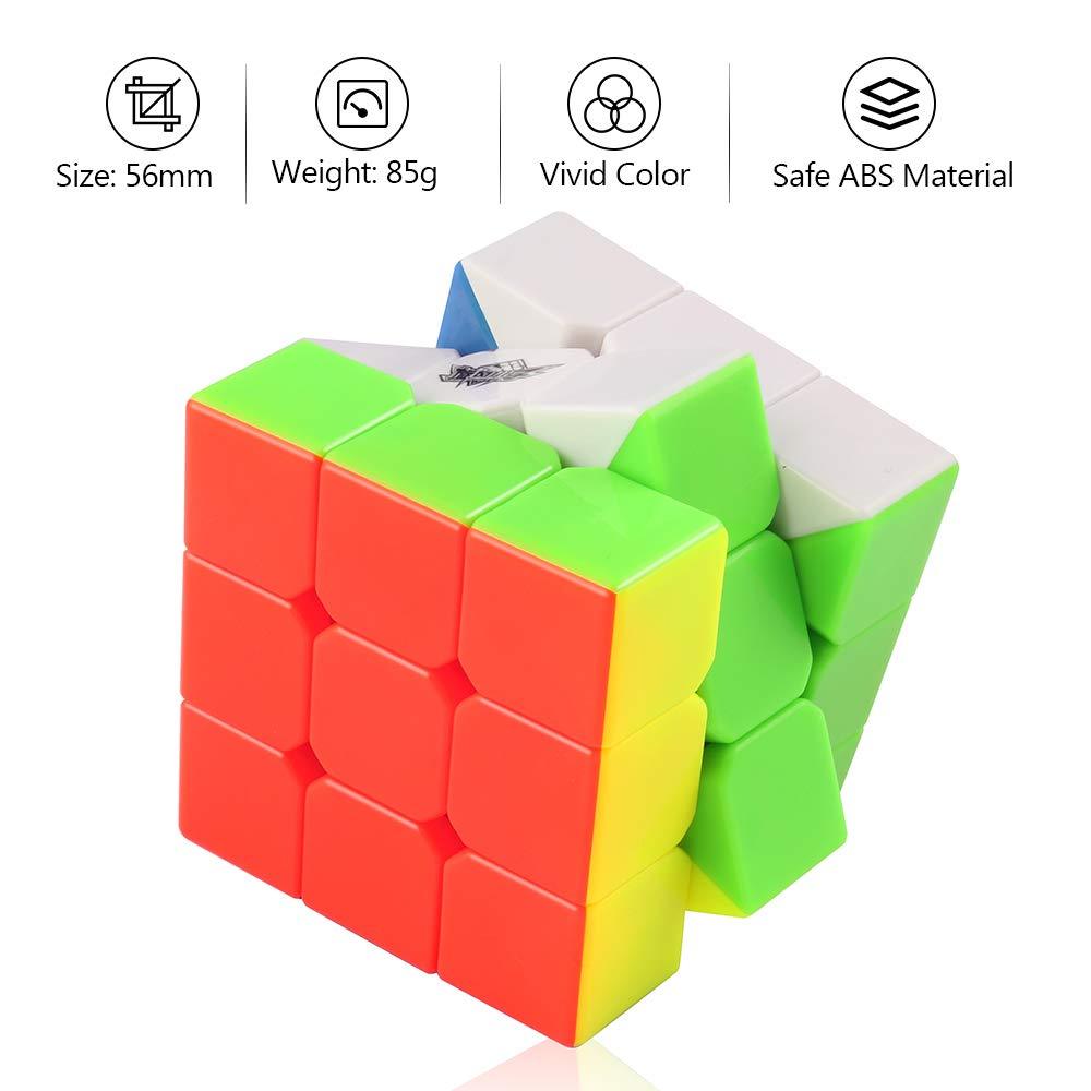D-FantiX QY TOYS Warrior W 3x3 Speed Cube Jelly 3x3x3 Magic Cube Puzzle Colore pastello trasparente D-FantiX QY TOYS Warrior W 3x3 Speed Cube Jelly 3x3x3 Magic Cube Puzzle Colore pastello trasparente
