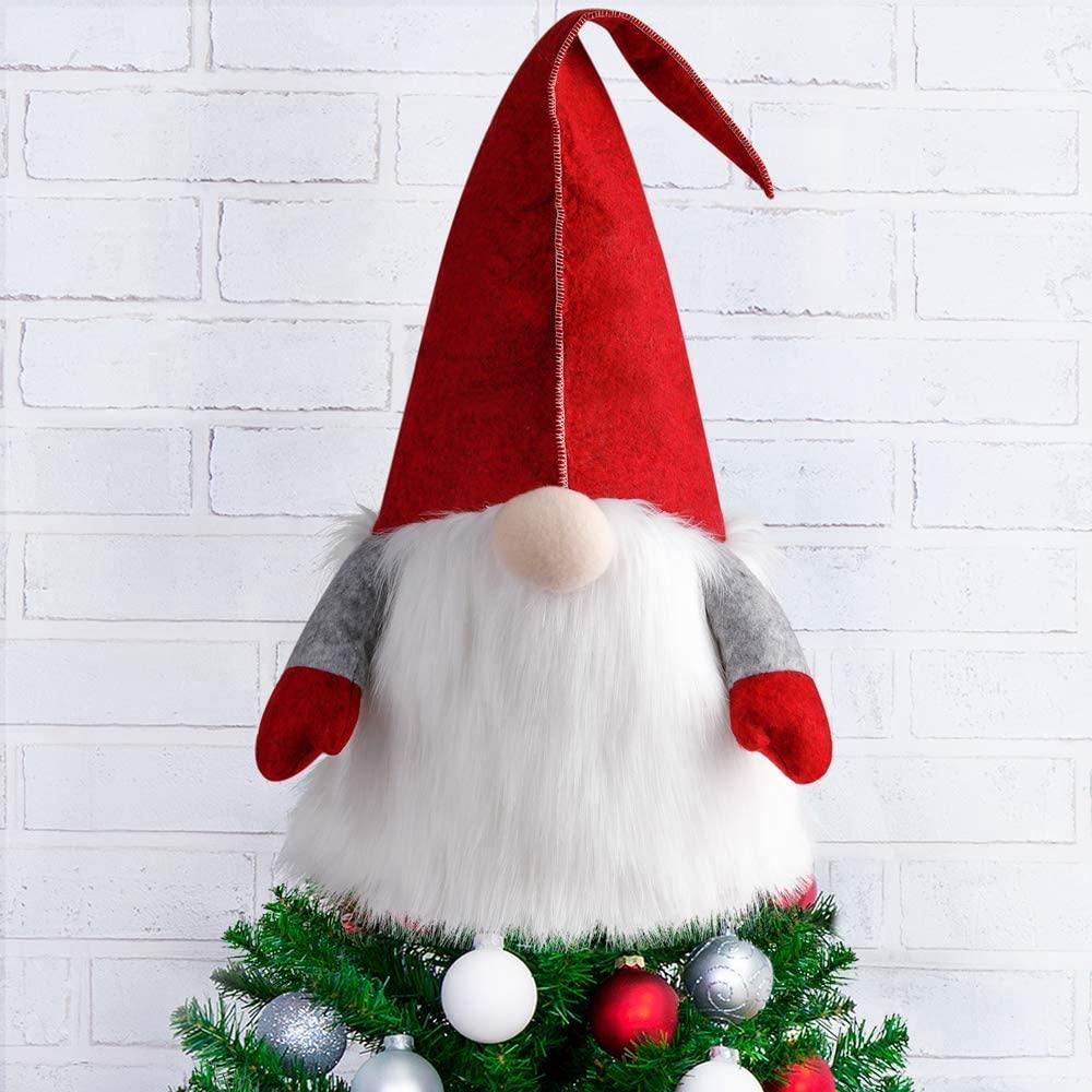 Gnome Christmas Tree Topper