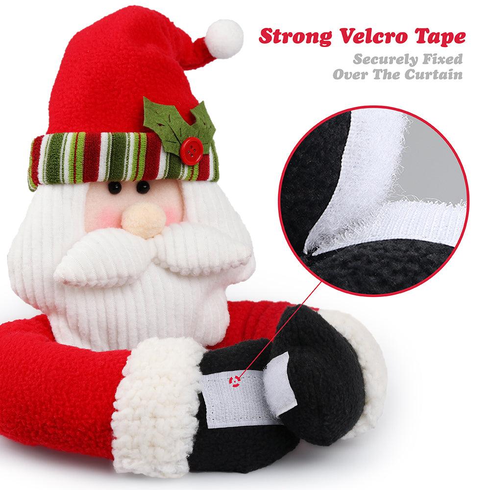 D-FantiX Christmas Curtain Buckle Tieback Set of 2