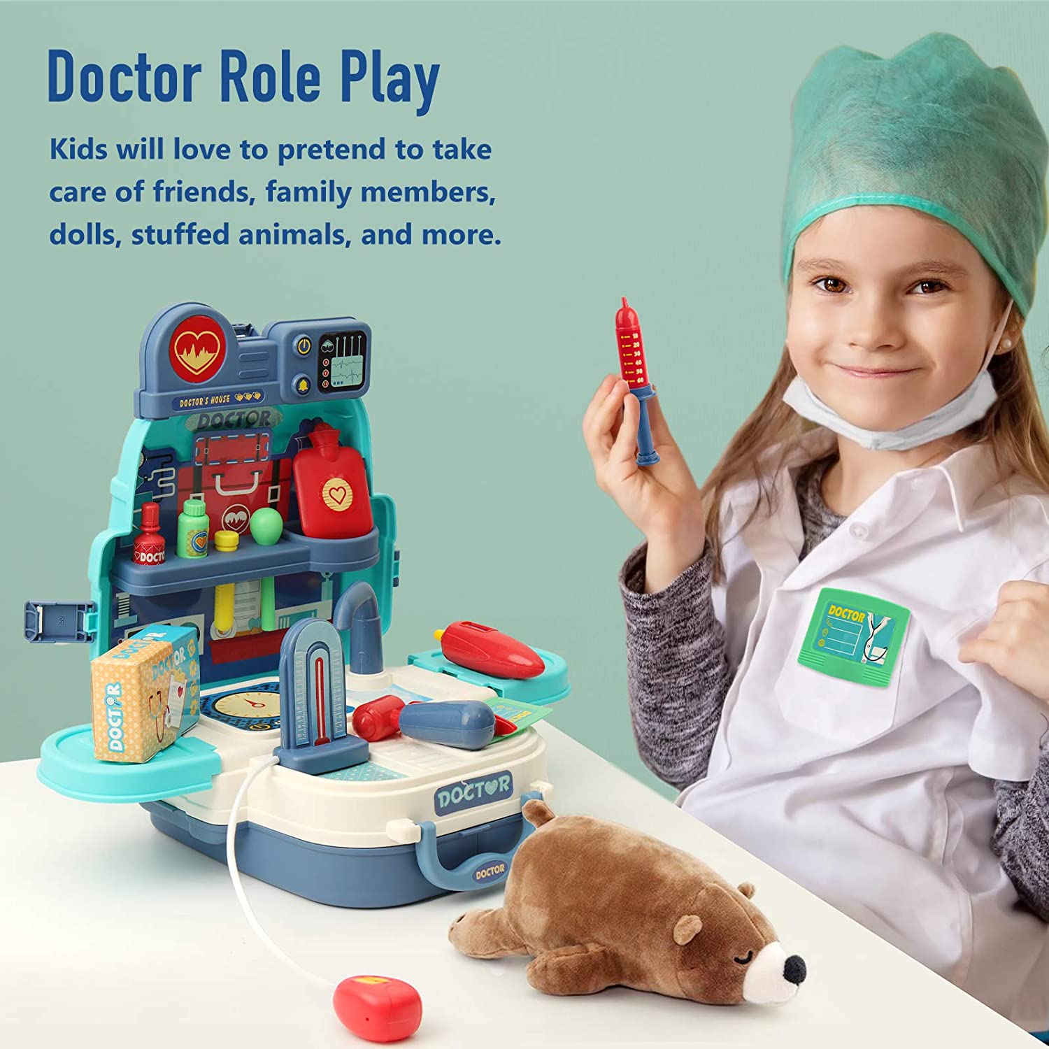 D-FantiX  Educational Toy Medical Kit Toy