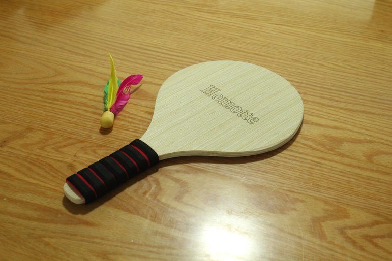 Homotte Wooden Paddle Balls
