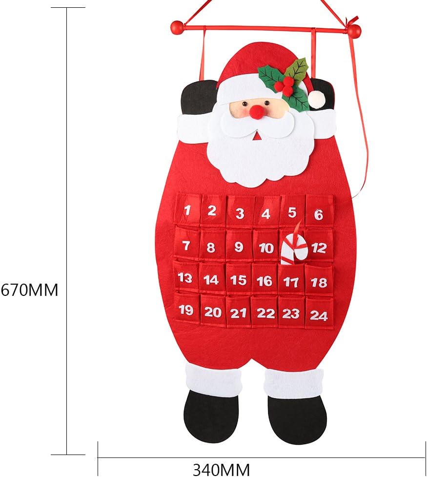 Santa Christmas Advent Calendar