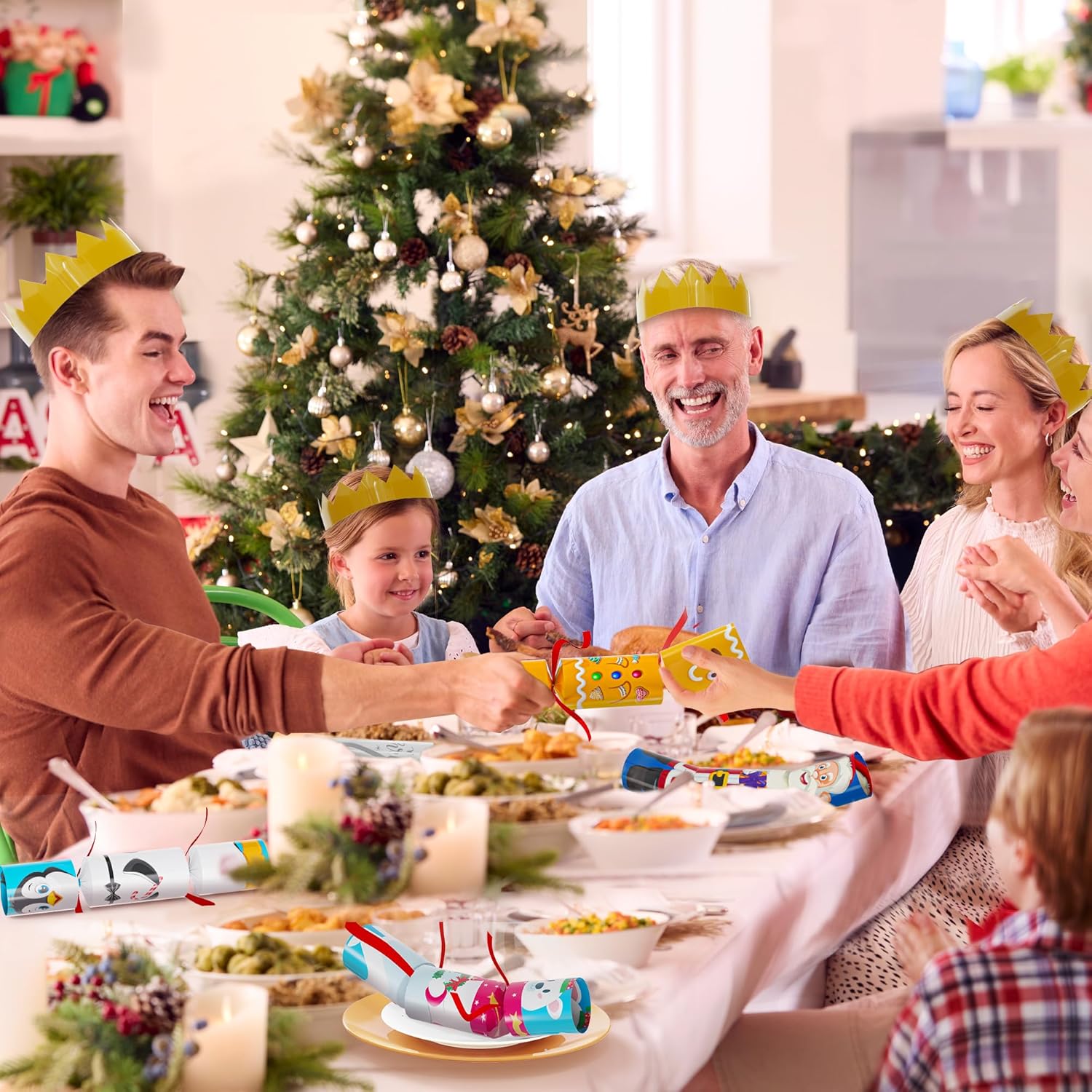 Christmas No-Snap Party Table Favors 12 Pack