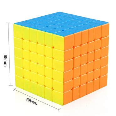D-FantiX Cubing Classroom Meilong Stickerless Speed Cube 6x6x6