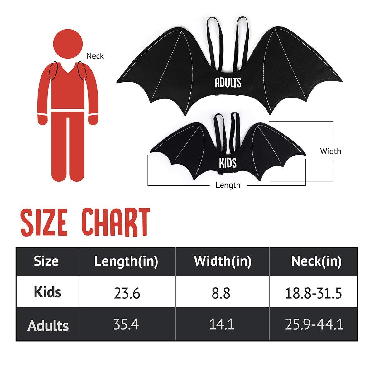 Halloween Bat Wings