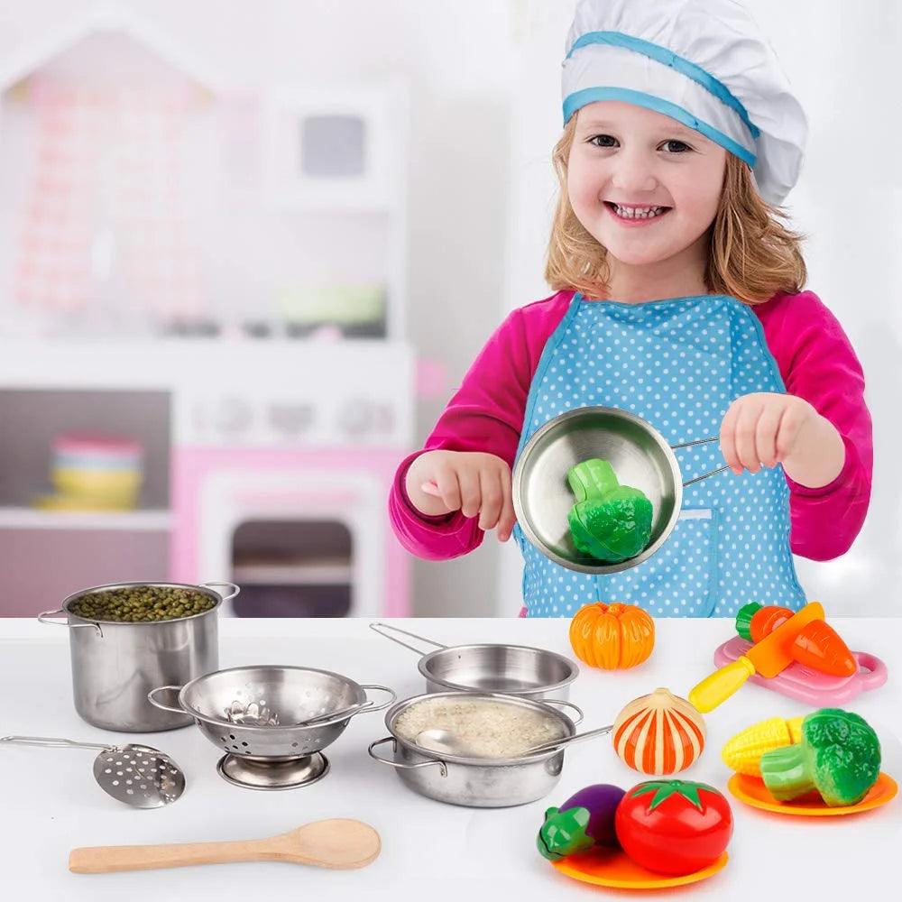 D-FantiX Play Kitchen Accessories