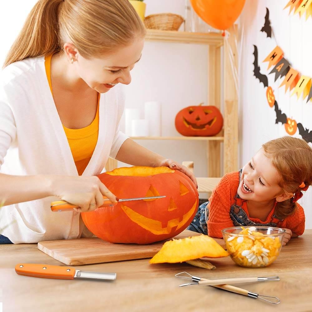 D-FantiX Halloween Pumpkin Carving Kit