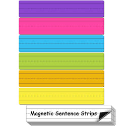 D-FantiX 12 Pack Magnetic Sentence Strips for Teachers