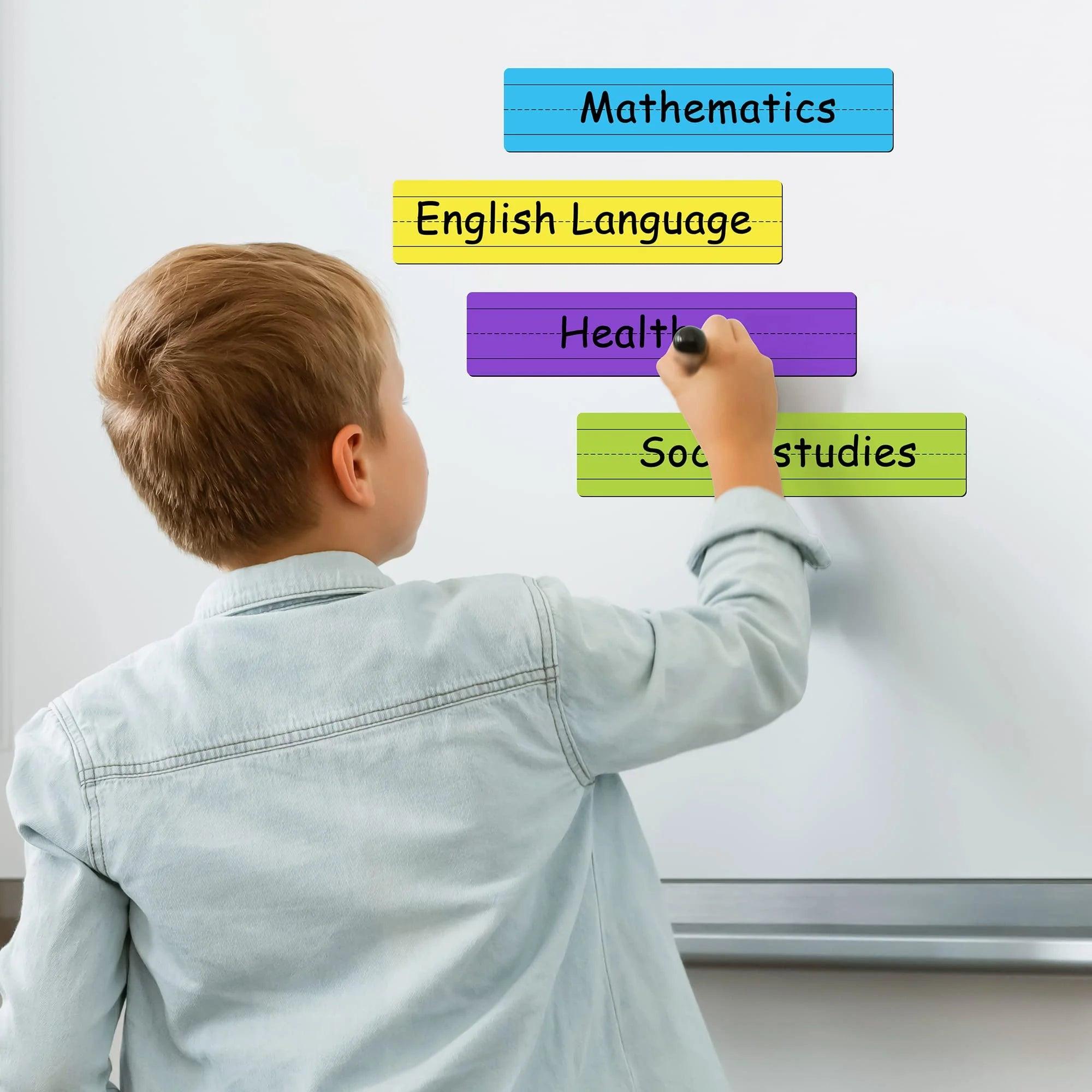 12 Pack Magnetic Sentence Strips for Teachers