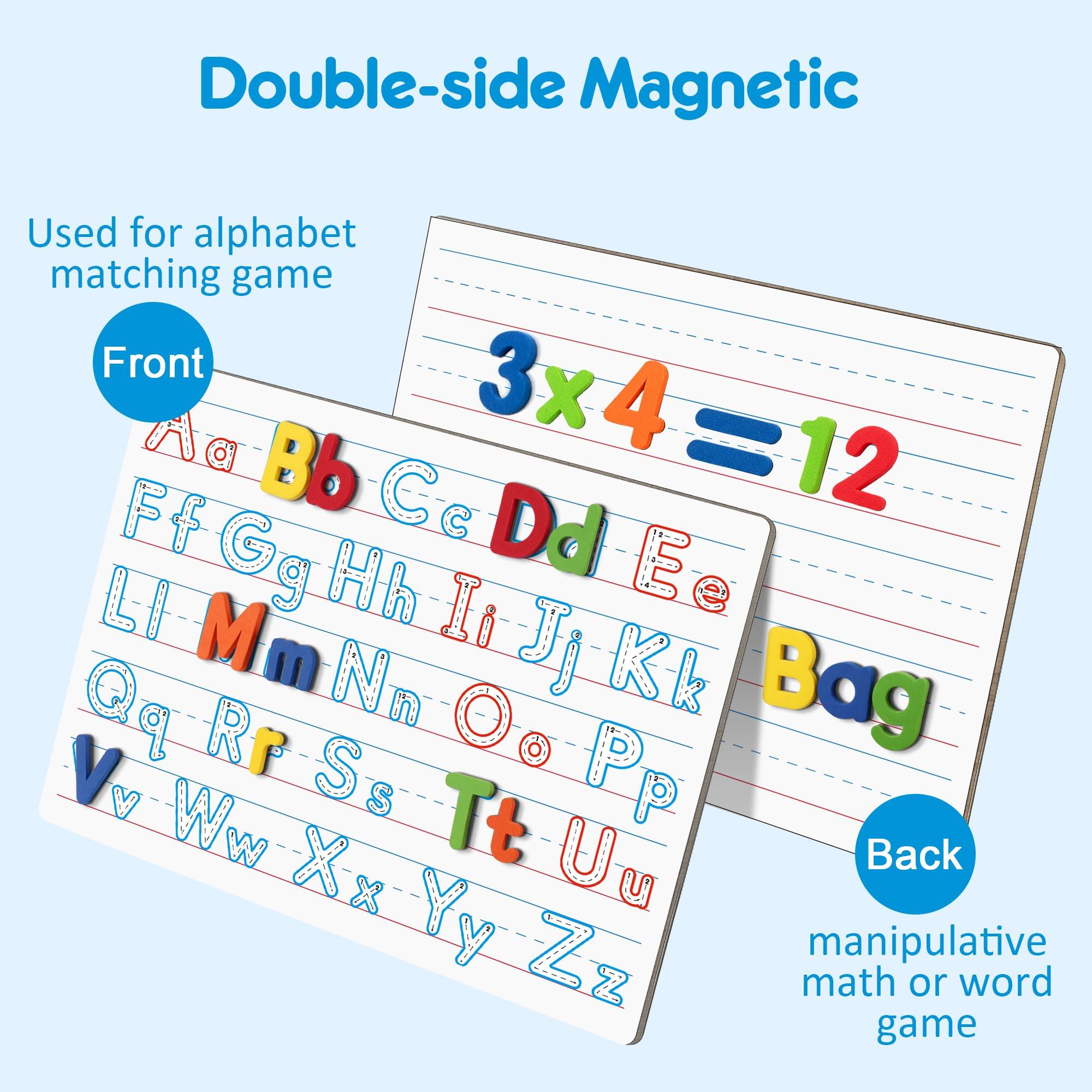 2 Pack Double-Side Dry Erase Handwriting Practice