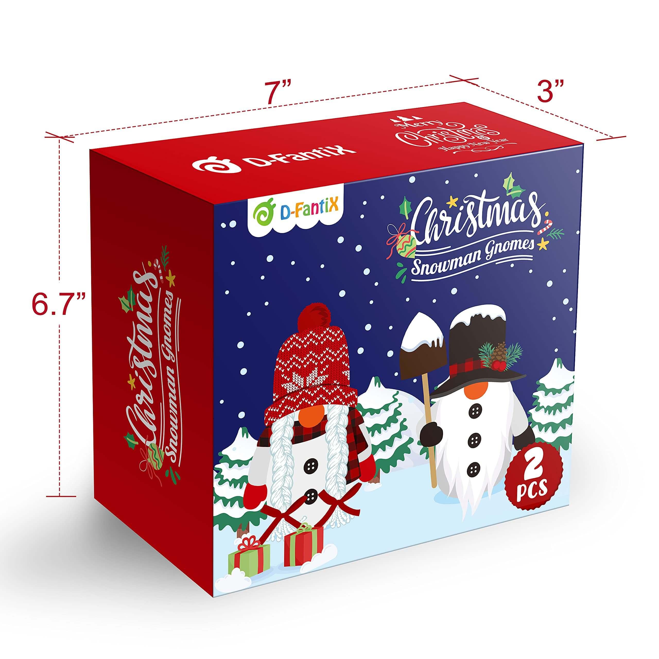 Christmas Snowman Gnomes Plush