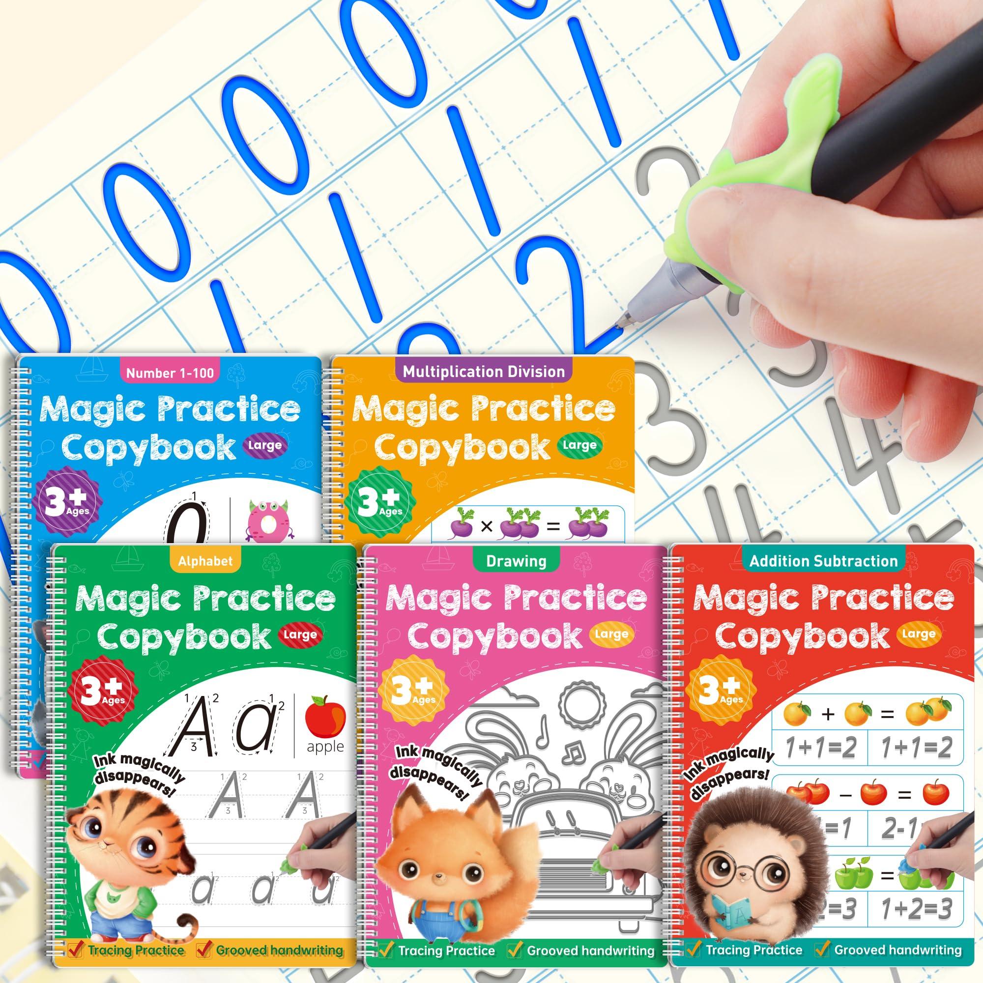 Large Magic Grooved Practice Copybook