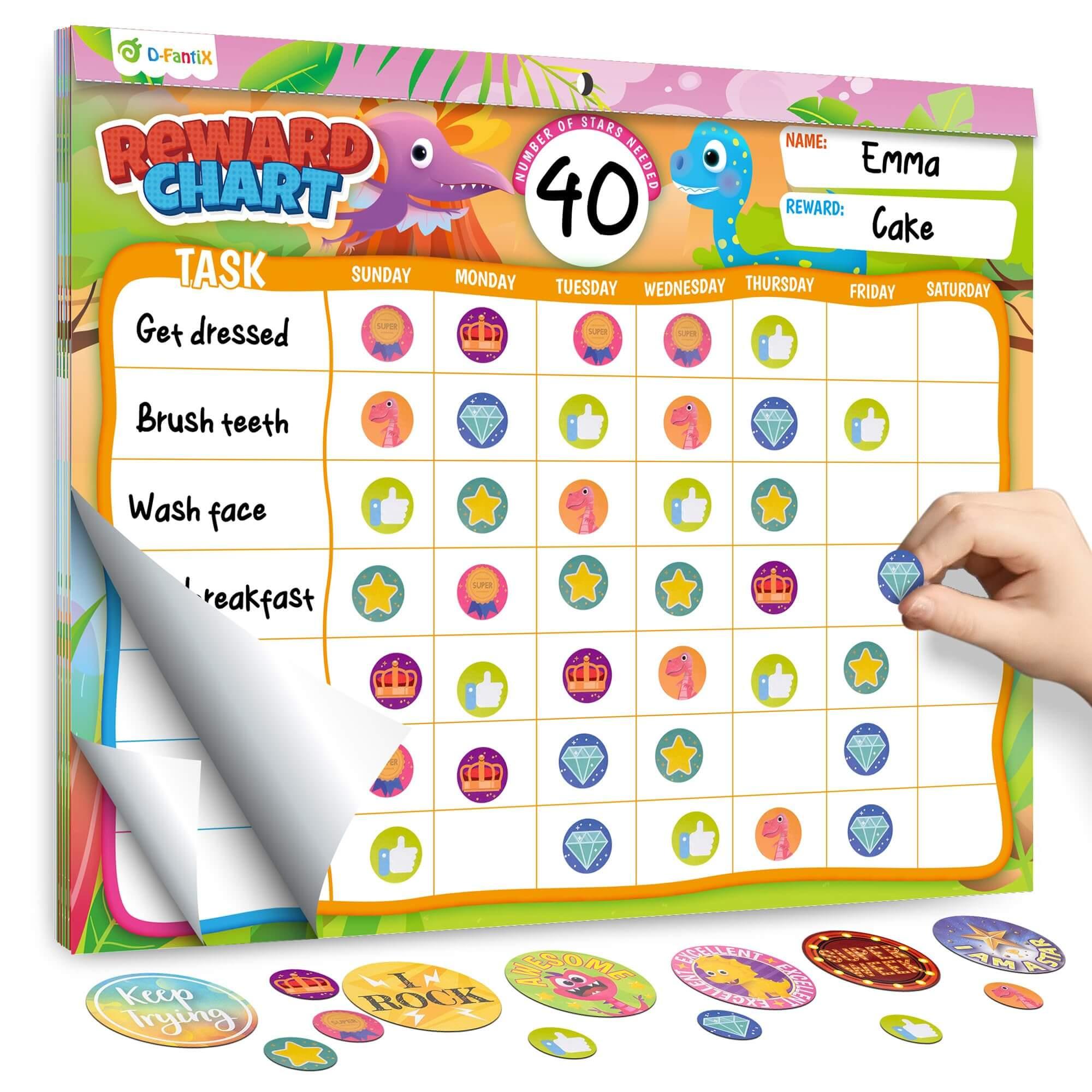 D-FantiX Behavior Reward Chart System