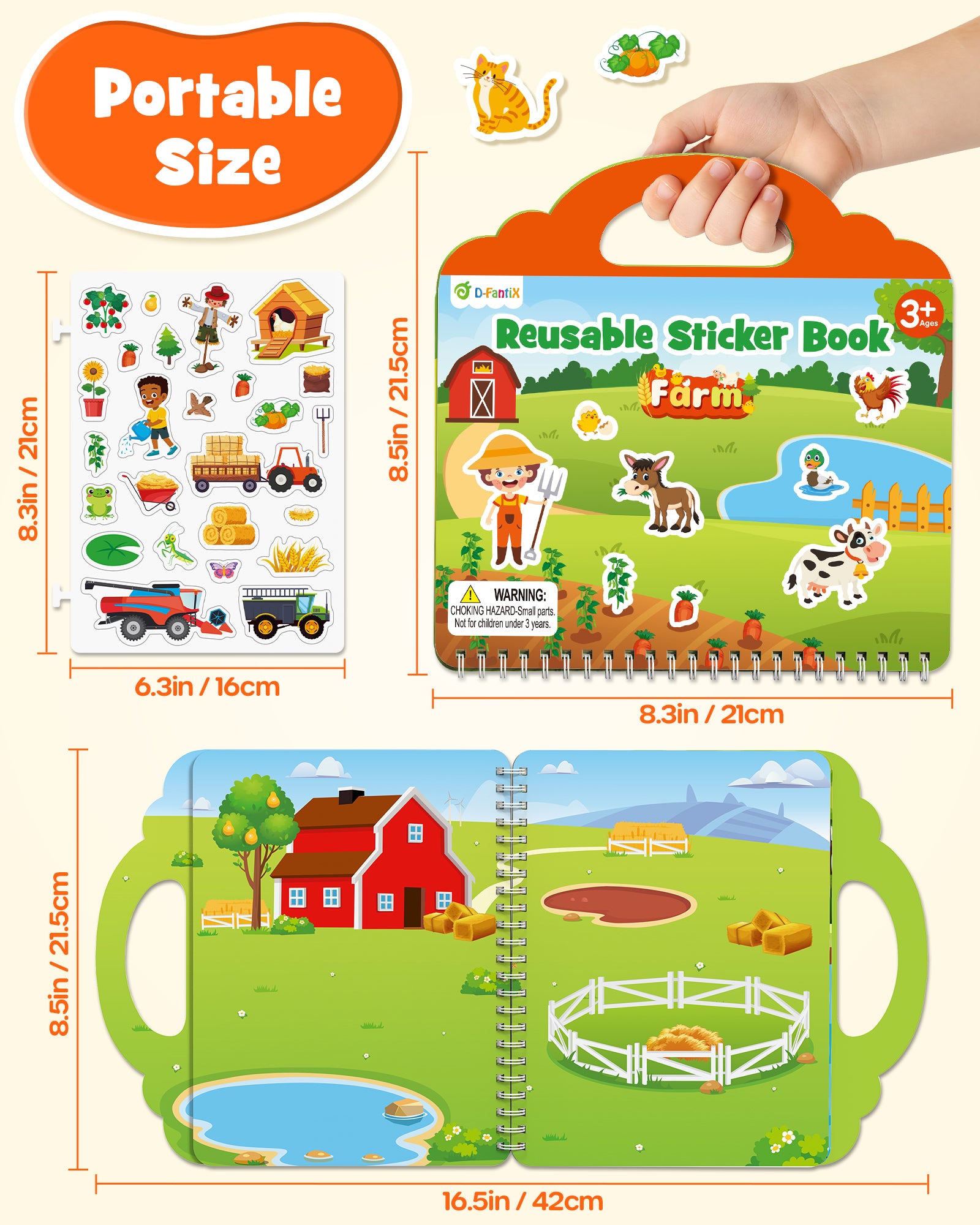 Reusable Jelly Sticker Book