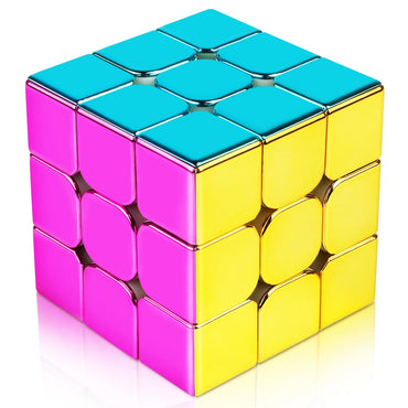 D-FantiX Shiny Mirror Reflective Magnetic Speed Cube 3x3x3