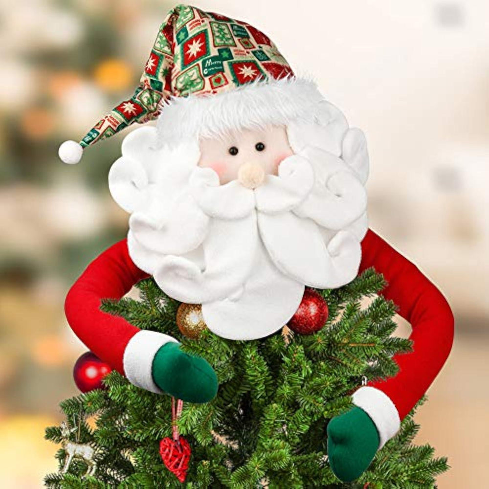Christmas Santa Tree Topper