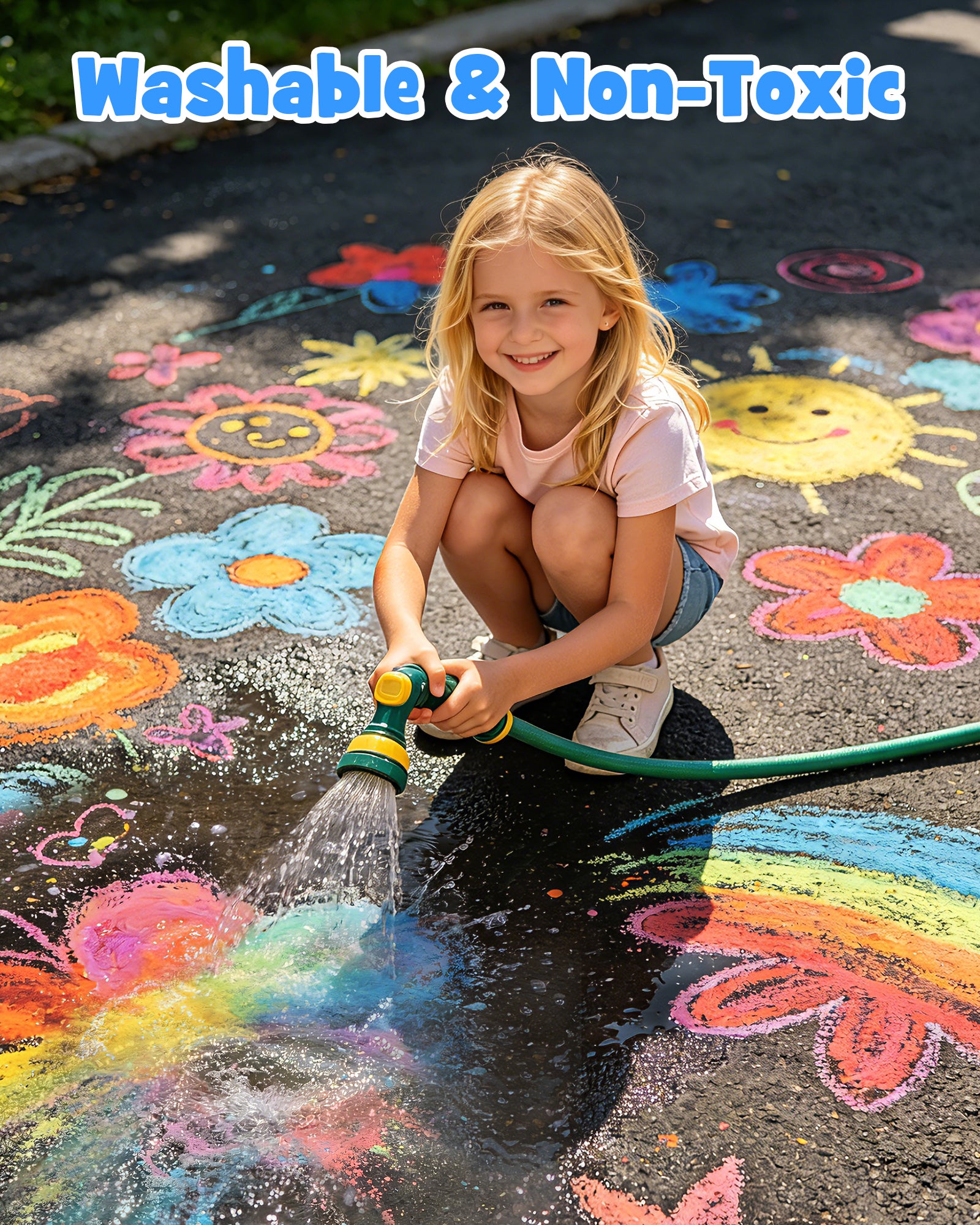Washable Sidewalk Chalk for Kids