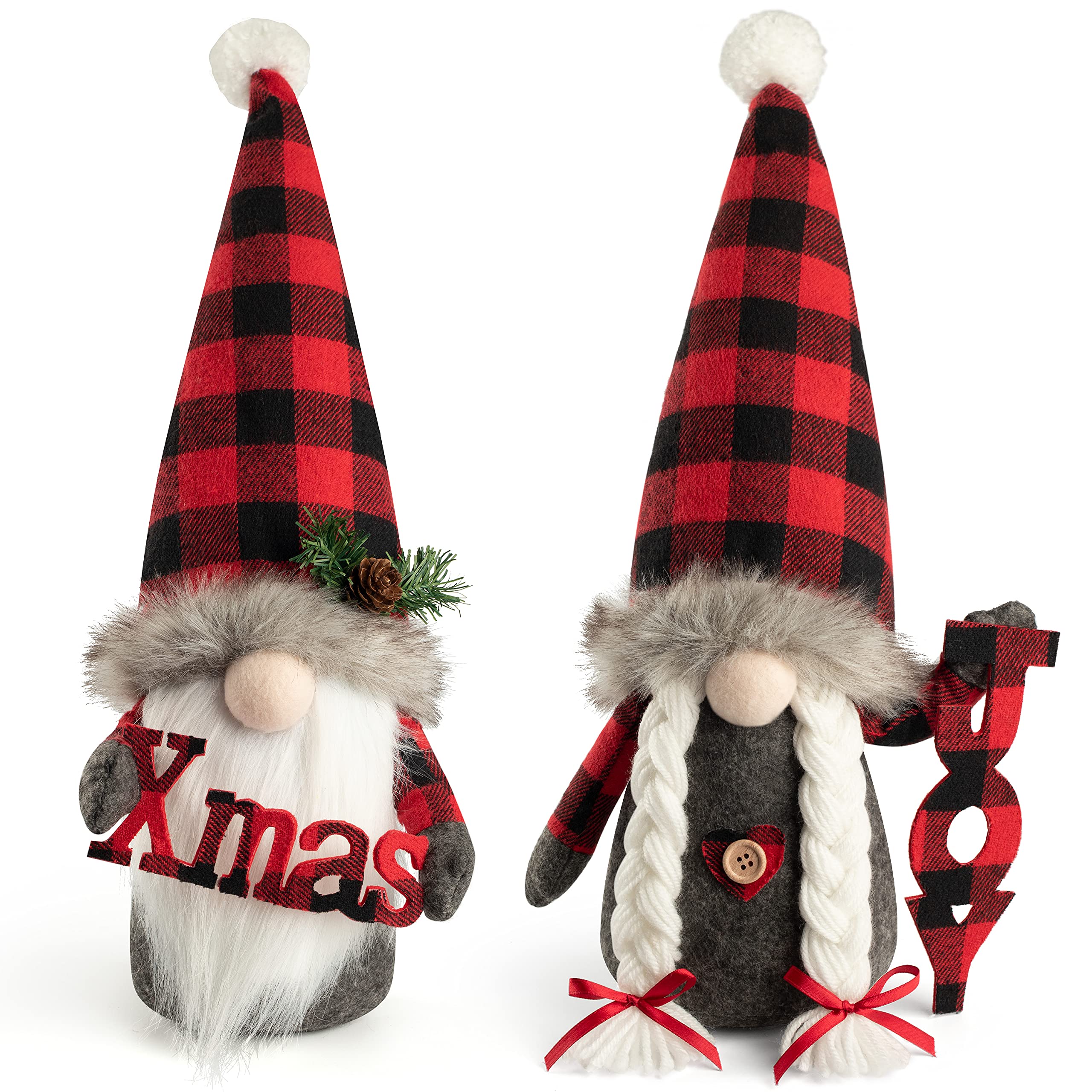 Christmas Elf Doll Xmas Joy Decor