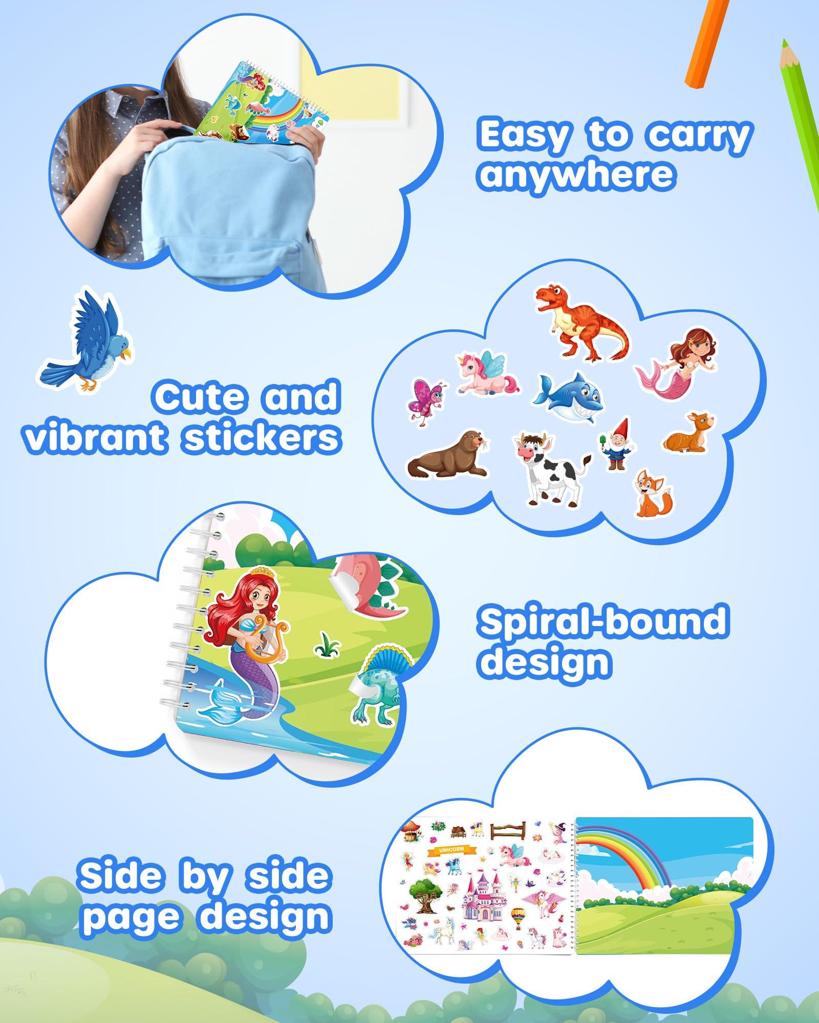 Animal Sticker Book