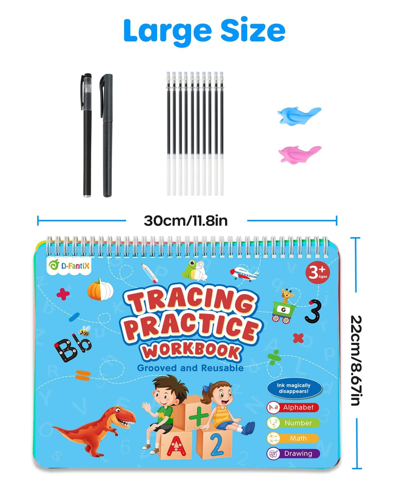 4 in 1 Large Magic Groove Practice Copybook