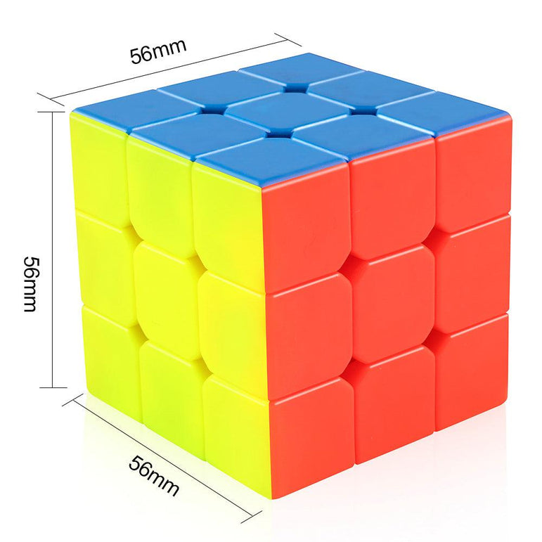 D-FantiX Cyclone Boys 3x3 Speed Cube Stikerless Magic Cube 3x3x3 Puzzles Toys (56mm)