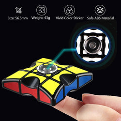 D-FantiX Fidget Spinner Cube, 1x3x3 Floppy Cube Puzzle Spinner Anti-Anxiety Fidget Toys