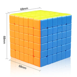 D-FantiX Cyclone Boys 6x6 Speed Cube Stickerless Magic Cube Puzzles 67mm (G6 Version)