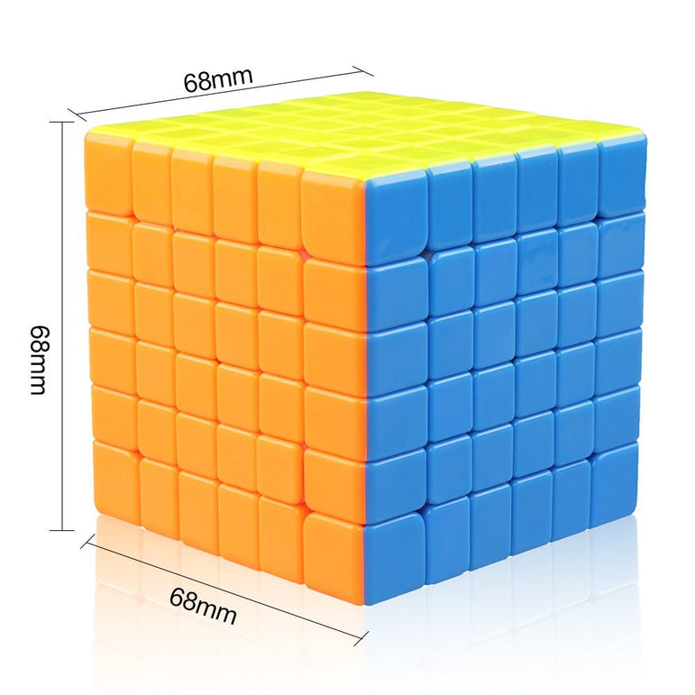 D-FantiX Cyclone Boys 6x6 Speed Cube Stickerless Magic Cube Puzzles 67mm (G6 Version)