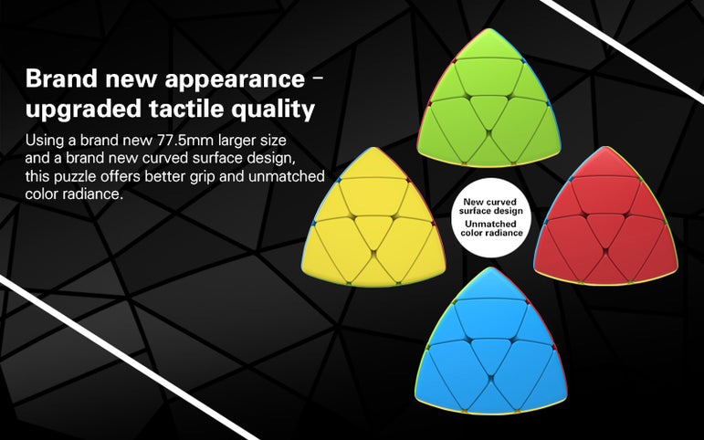 D-FantiX QY TOYS Mastermorphix Stickerless 3x3 Speed Cube