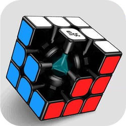 D-FantiX YJ MGC 3x3 Speed Cube Magnetic Black