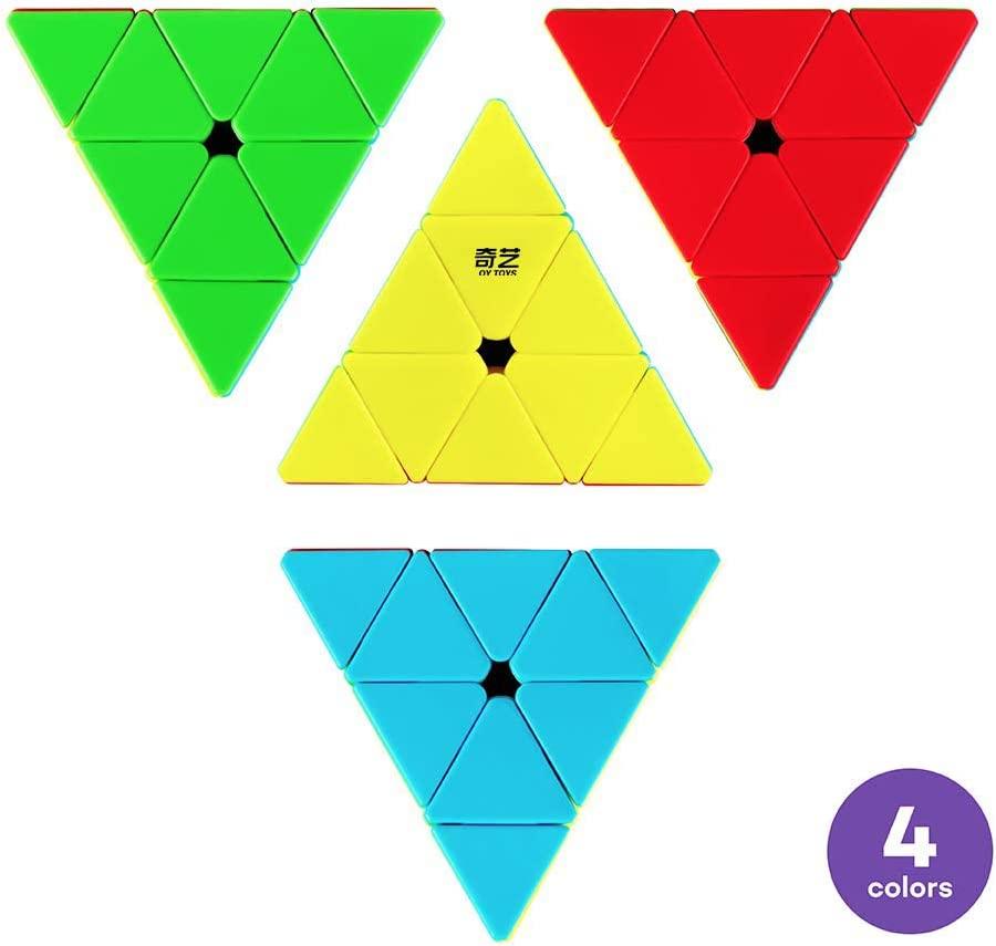 QY TOYS Pyraminx Stickerless 3x3