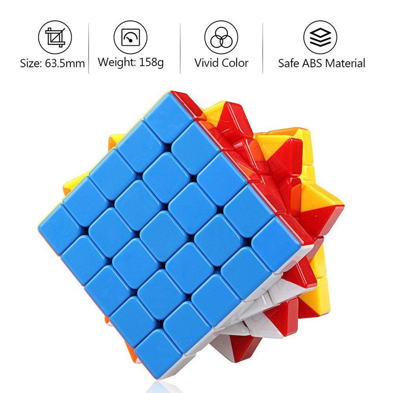 D-FantIX Cyclone Boys 5x5 Speed Cube Magic Cube Puzzle
