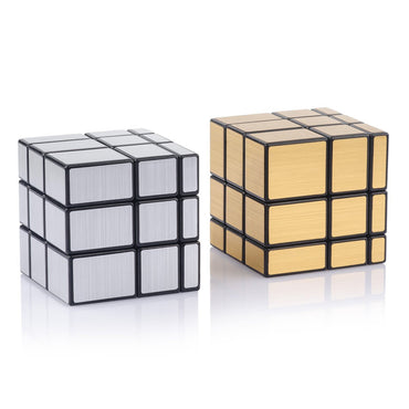 D-FantiX Shengshou Mirror 3x3 Speed Cube Bundle Pack of 2